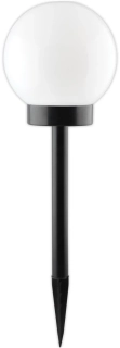 Entac Venkovní solární lampa 38cm LED 1 plastová koule